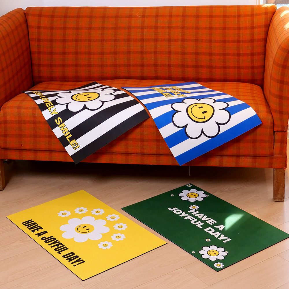 포시엘라 빨아쓰는 규조토 주방 매트 대형 키친 싱크대 현관 욕실 발매트 액자 L