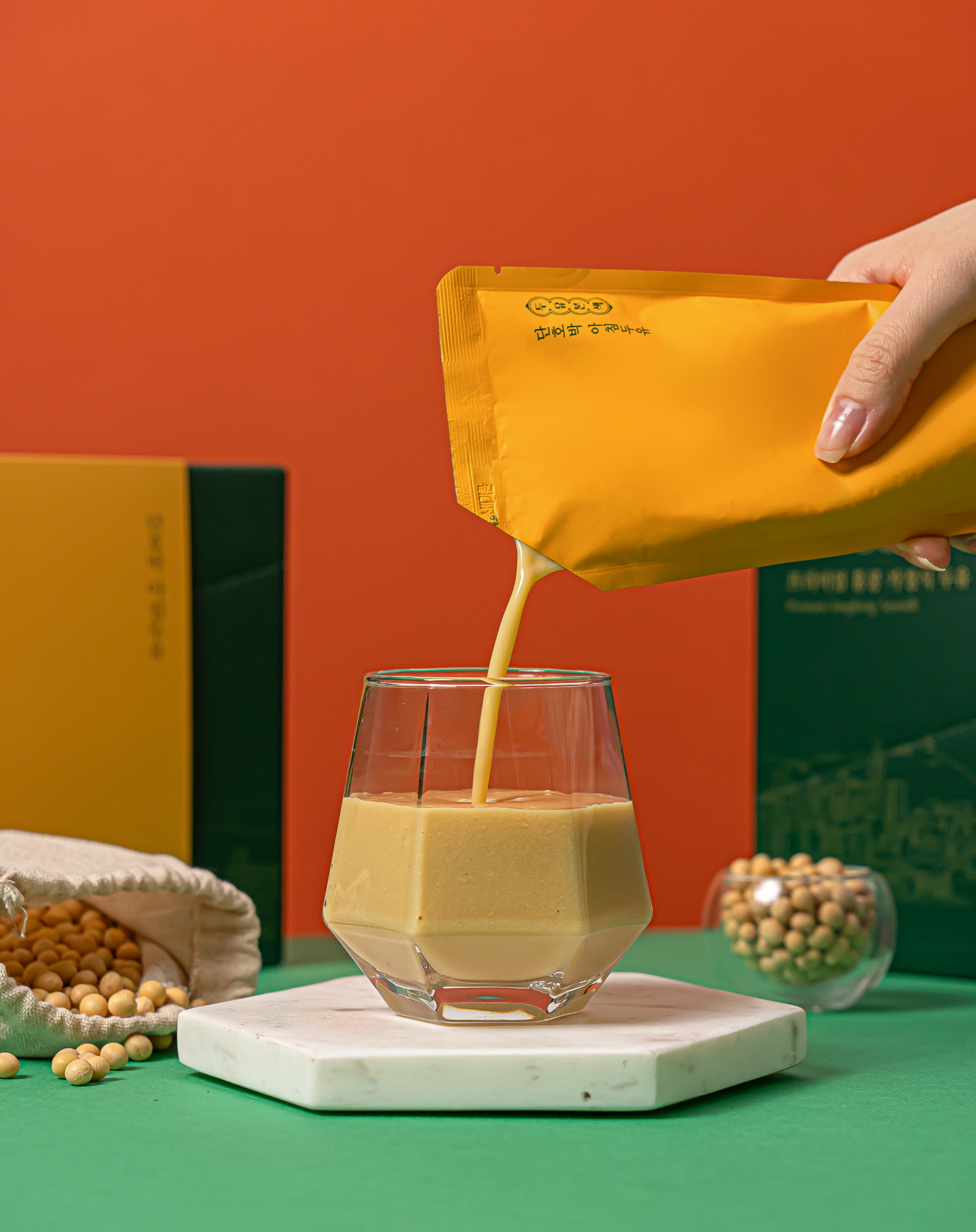 두유본색 홍콩두유 국산콩 무가당 단호박 두유 (10개입)