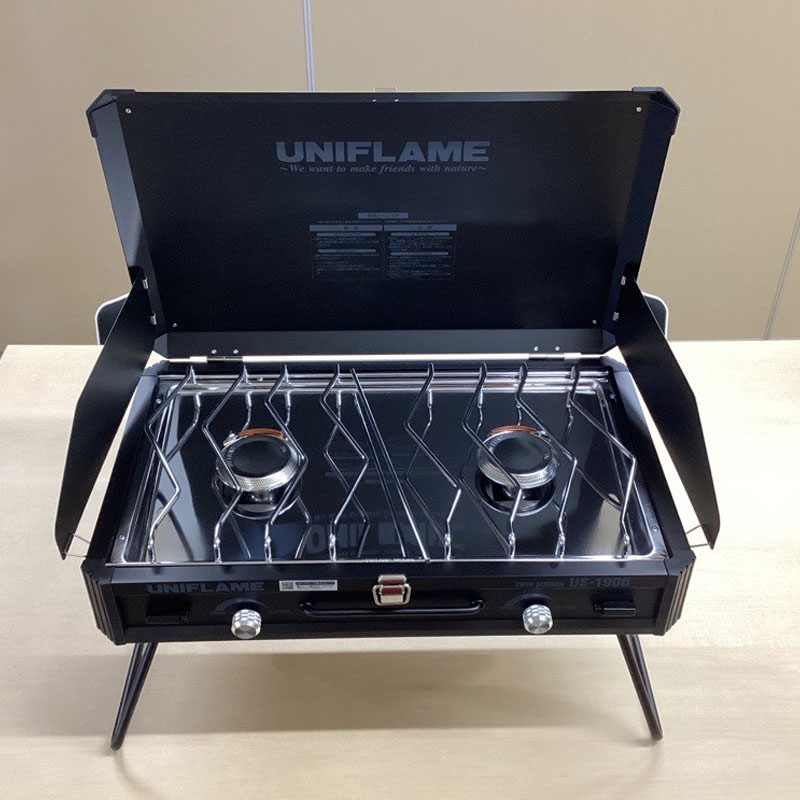 유니프레임 UNIFLAME 트윈 버너 US-1900 LTD 610350 블랙 이미지 6