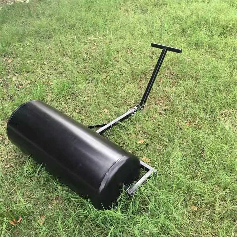 잔디 평탄화 기계 잡초 골프장 테니스장 다짐기 롤러 직경33cm - 상품 이미지