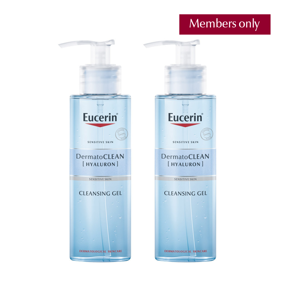 [라운지전용]유세린 더머토클린 리프레싱 클렌징 젤 200ml, 2개