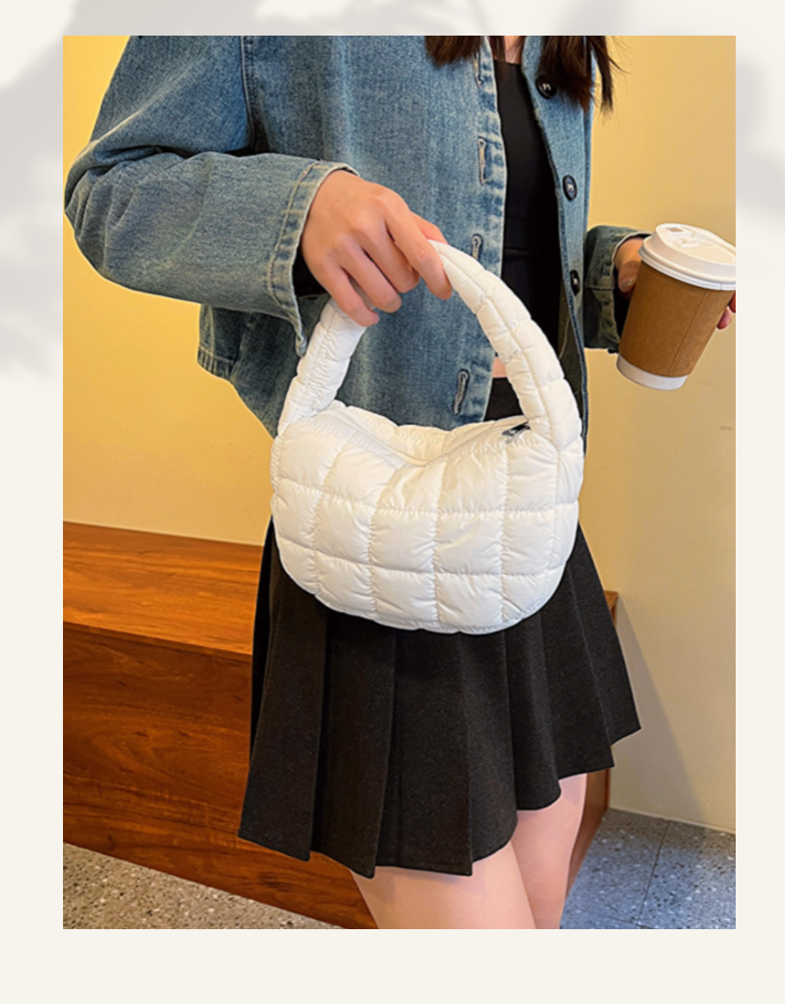1+1 미니 패딩 가방 누빔 토트백 구름백 퀼팅 핸드백