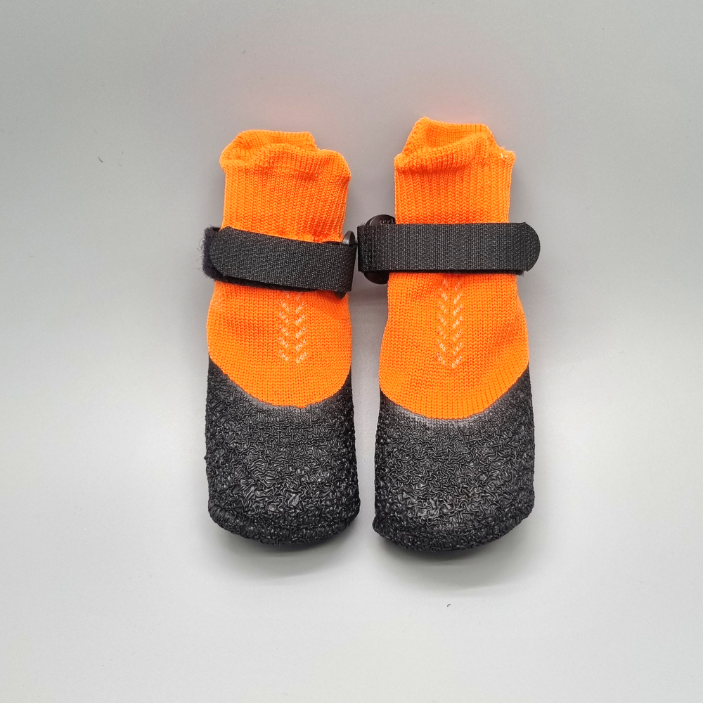 위드레오 강아지신발 대형견 중형견 소형견 미끄럼방지양말 방수 산책양말 4pcs XXS