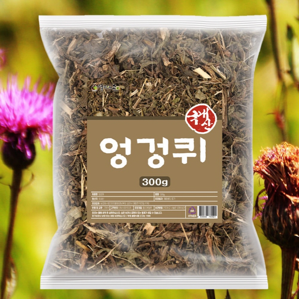 엉겅퀴 뿌리 엉겅퀴차 대계근 가시나물 항가새 전초 효능 국내산 300g - 상세 이미지 4