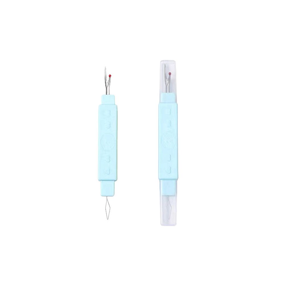2in1 실뜯개 바늘귀 꿰기 실밥 제거기 스티치 실꿰기 라벨텍 실 끼우기 봉제용 재봉 니퍼 - 상세 이미지 2