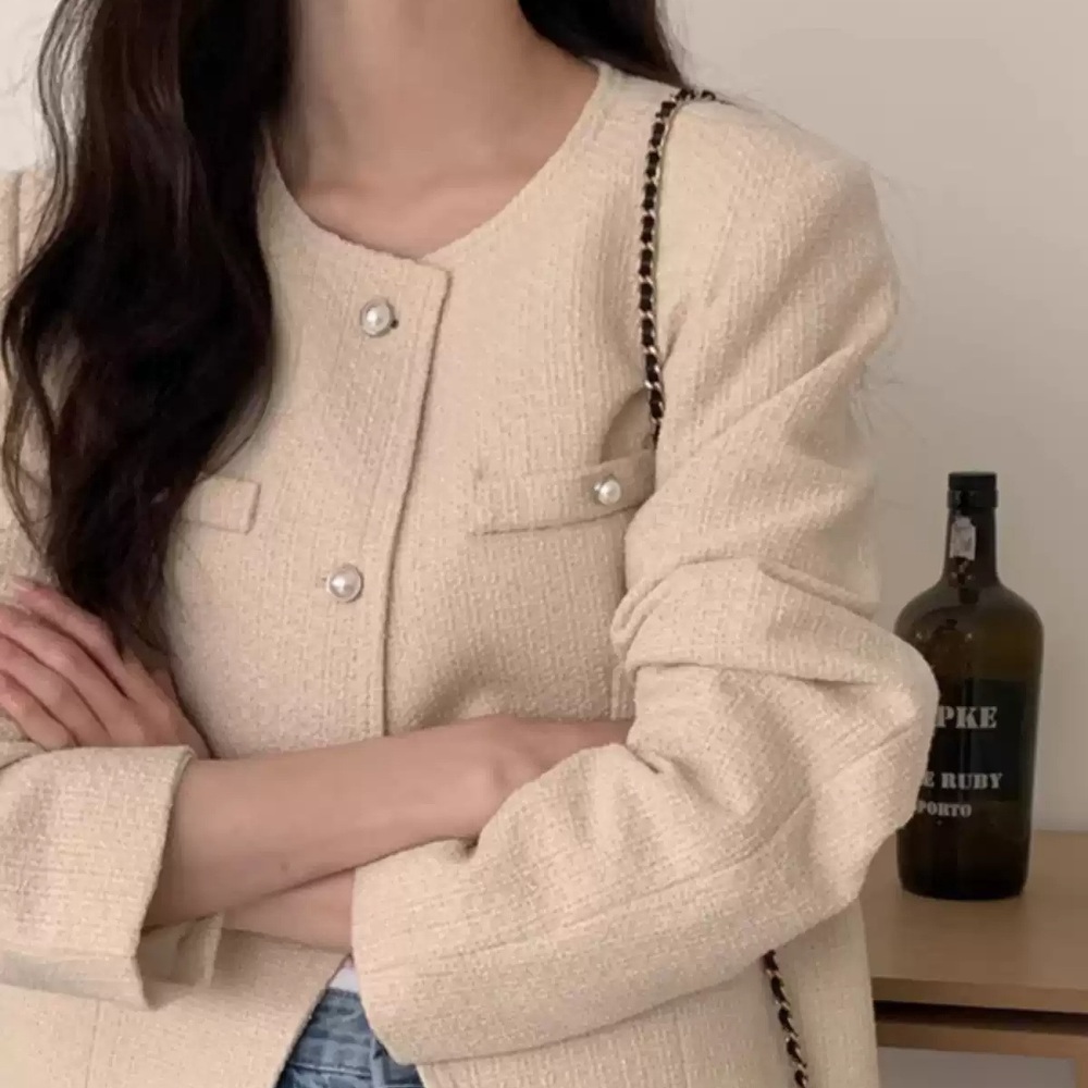 결혼하자 맹꽁아 41화 박탐희 자켓 트위드 엄홍단 심플 오피스 의상 옷 패션 - 메인 이미지
