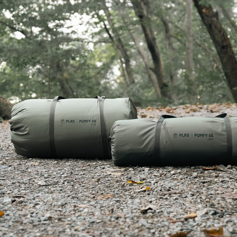 폴라리스 펌피 10 더블 자충매트 캠핑 매트리스 에어 침대 텐트 매트 내장형펌프