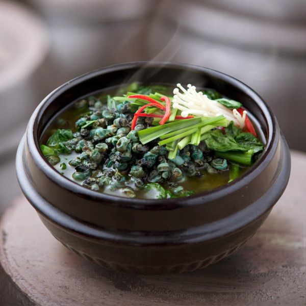 아욱 다슬기 해장국 500g 5팩/즉석탕/국/찌개/해장국 : 124스토어