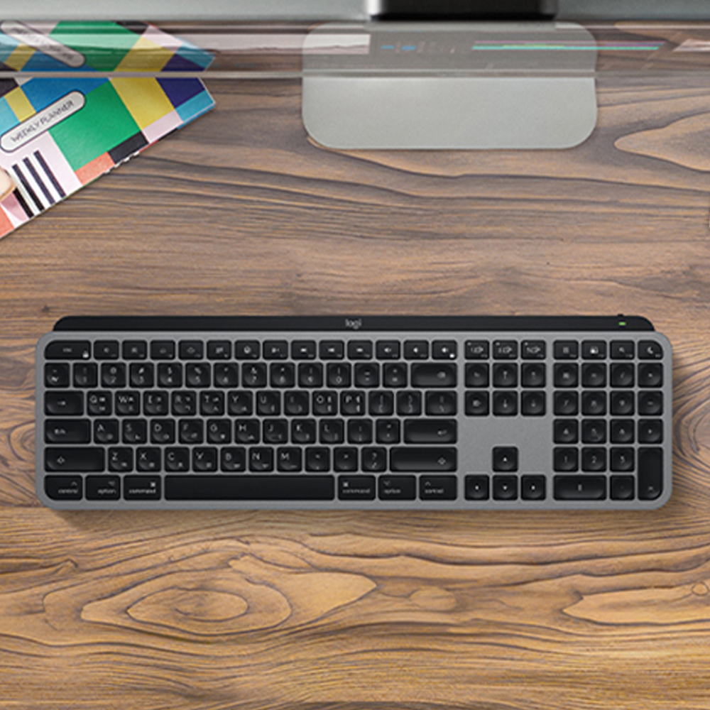 [국내정발] 로지텍코리아 MX KEYS S For Mac 맥북 아이패드 무선키보드 스페이스그레이 - 상품 이미지