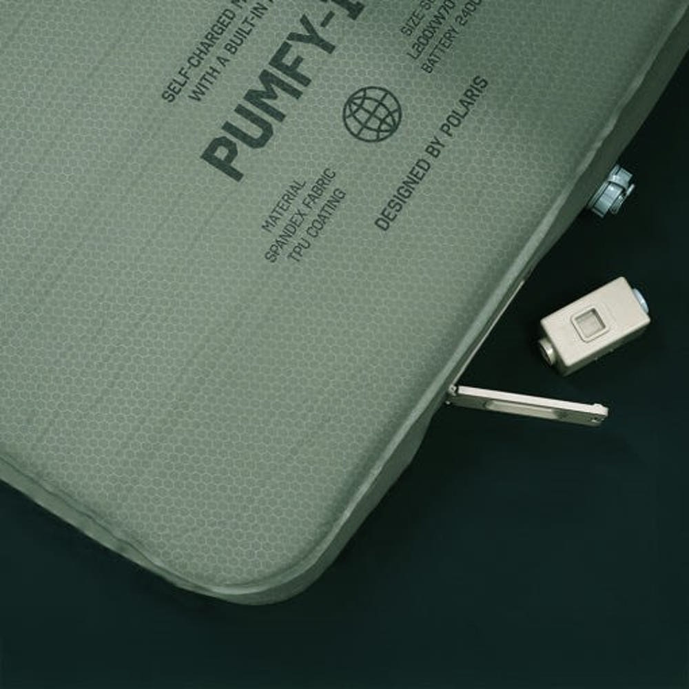 폴라리스 펌피 10 더블 자충매트 캠핑 매트리스 에어 침대 텐트 매트 내장형펌프