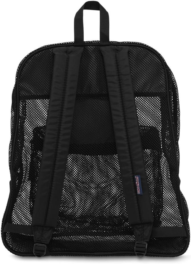 JanSport 메쉬 소재 백팩 블랙 경량백팩 여름백팩 - 상세 이미지 3