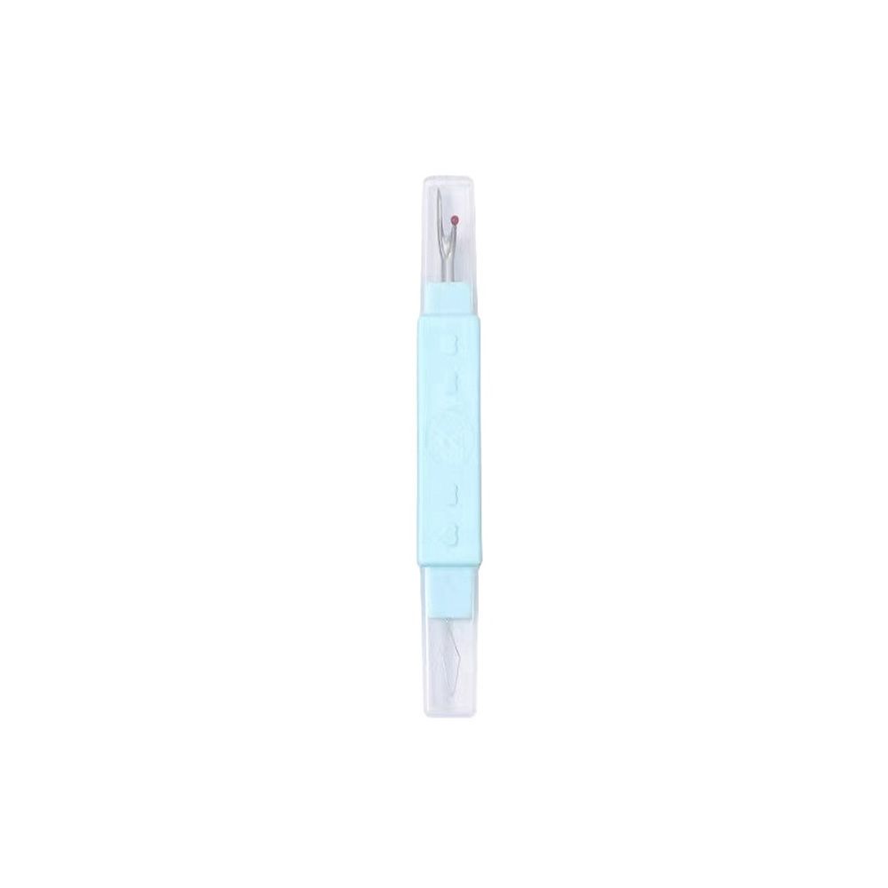 2in1 실뜯개 바늘귀 꿰기 실밥 제거기 스티치 실꿰기 라벨텍 실 끼우기 봉제용 재봉 니퍼 이미지 6