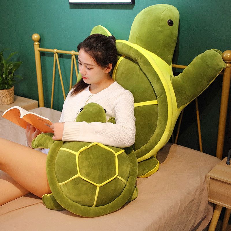 대형 안고자는베개 거북이 꿀잠 모찌 긴베개 롱쿠션 원형 수면인형 바디필로우커버 애착 냉감 - 상세 이미지 5