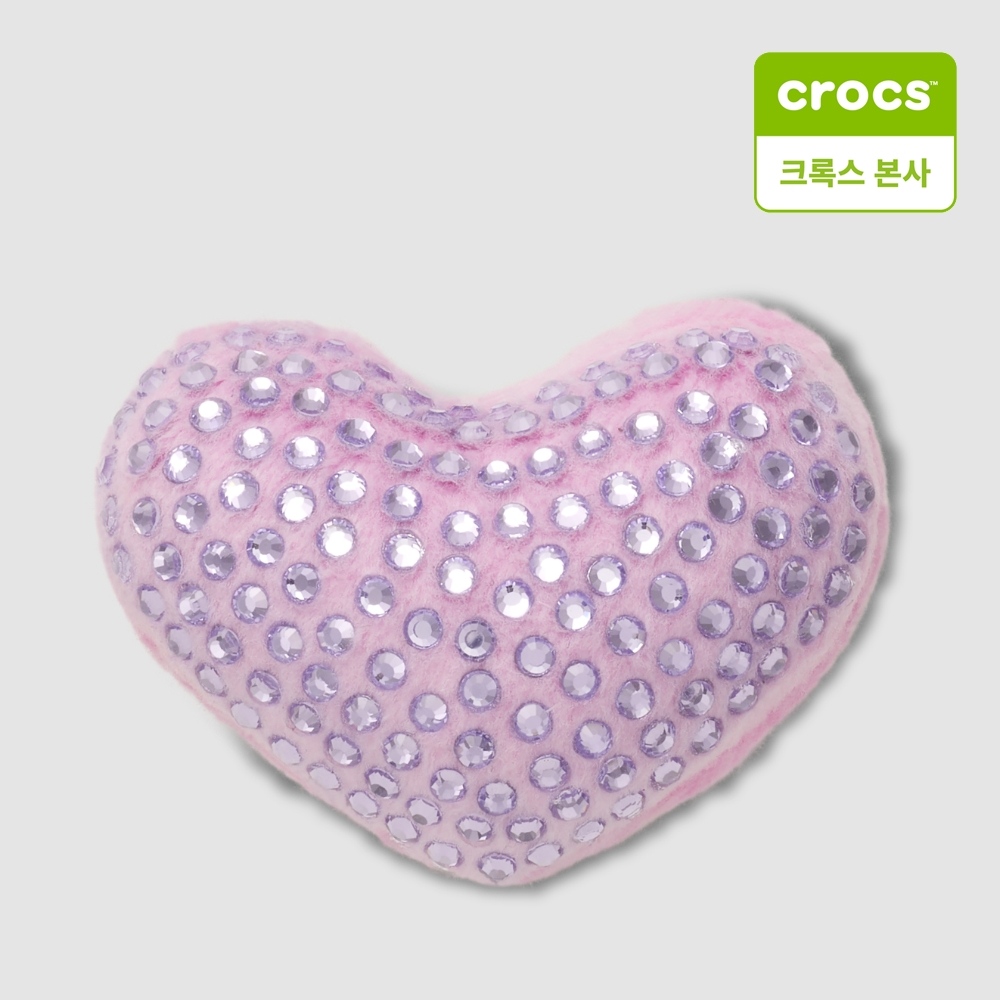 [현대백화점][크록스 본사] 액세사리 플러쉬 퍼플 잼 하트 지비츠 10014287 : 현대백화점