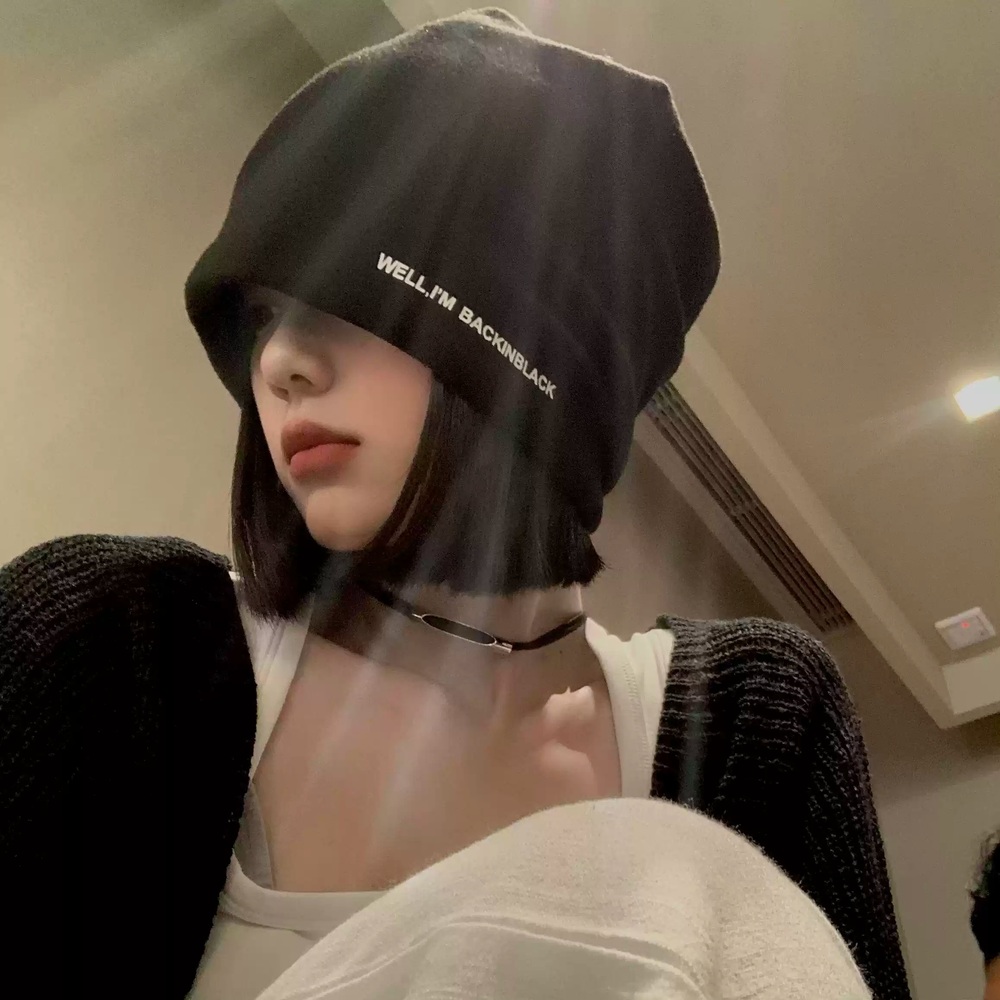 제니 비니 모자 인스타그램 겨울 y2k 의상 옷 패션 - 메인 이미지