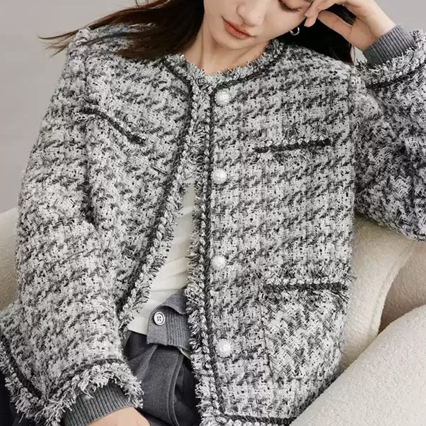 스캔들 99화 이시은 자켓 트위드 이선애 하객룩 노카라 의상 옷 패션 - 메인 이미지