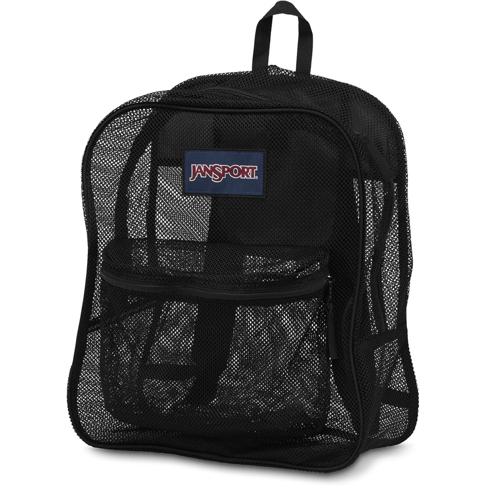 JanSport 메쉬 소재 백팩 블랙 경량백팩 여름백팩 - 상세 이미지 2
