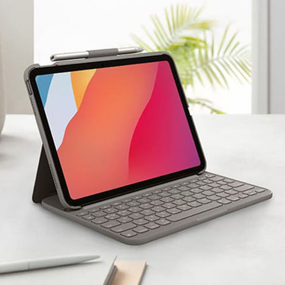 [국내정발] 로지텍코리아 슬림폴리오 아이패드10세대 키보드 케이스