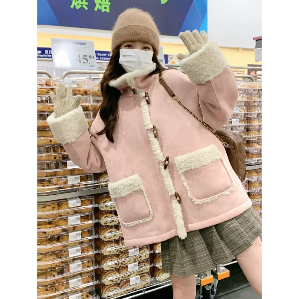 장다아 코트 자켓 공항패션 떡볶이 모피 의상 옷 패션 - 상세 이미지 3