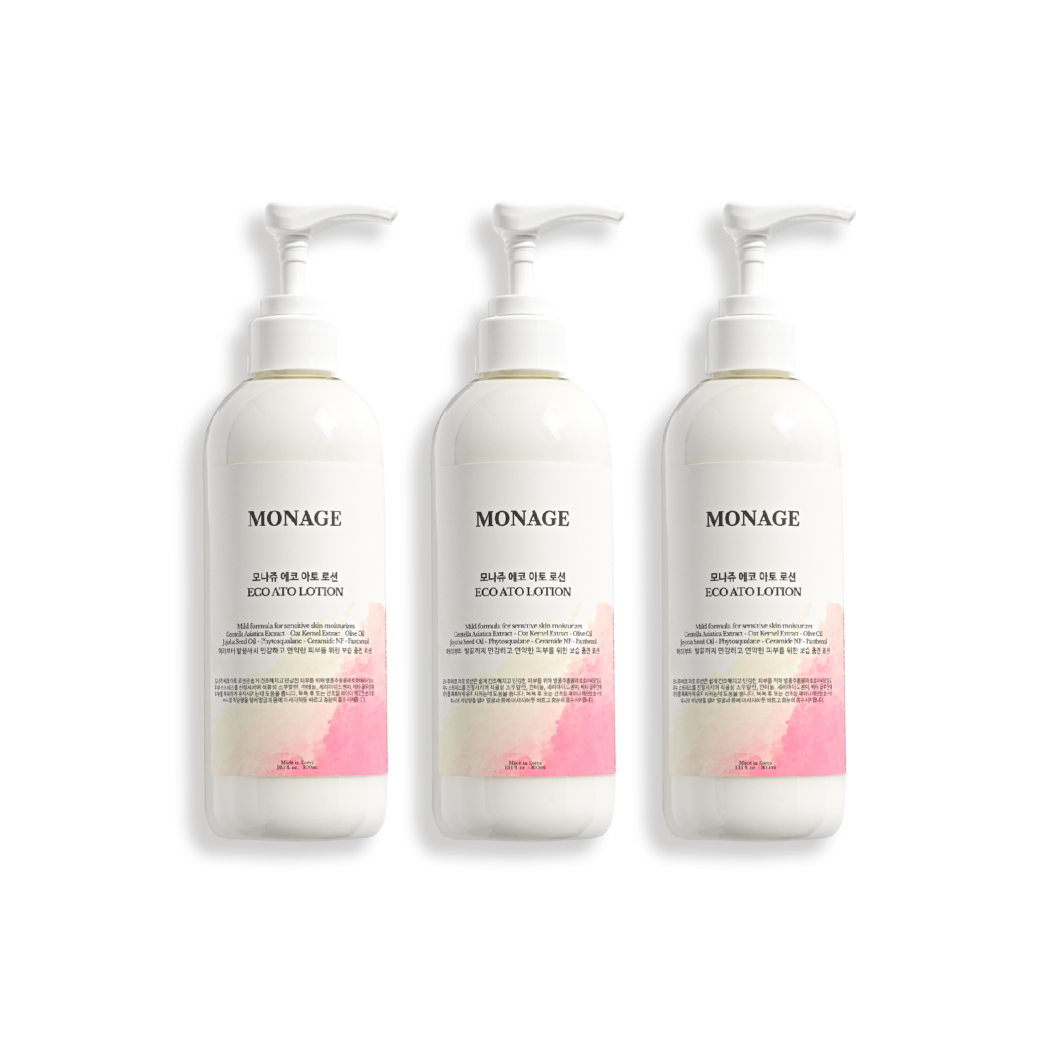 모나쥬 에코 아토 로션 300ml X 3