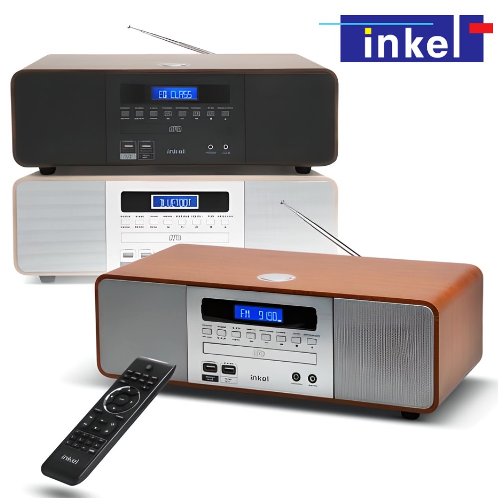 인켈 IK-A360CD 올인원 블루투스 하이파이 미니 레트로 오디오