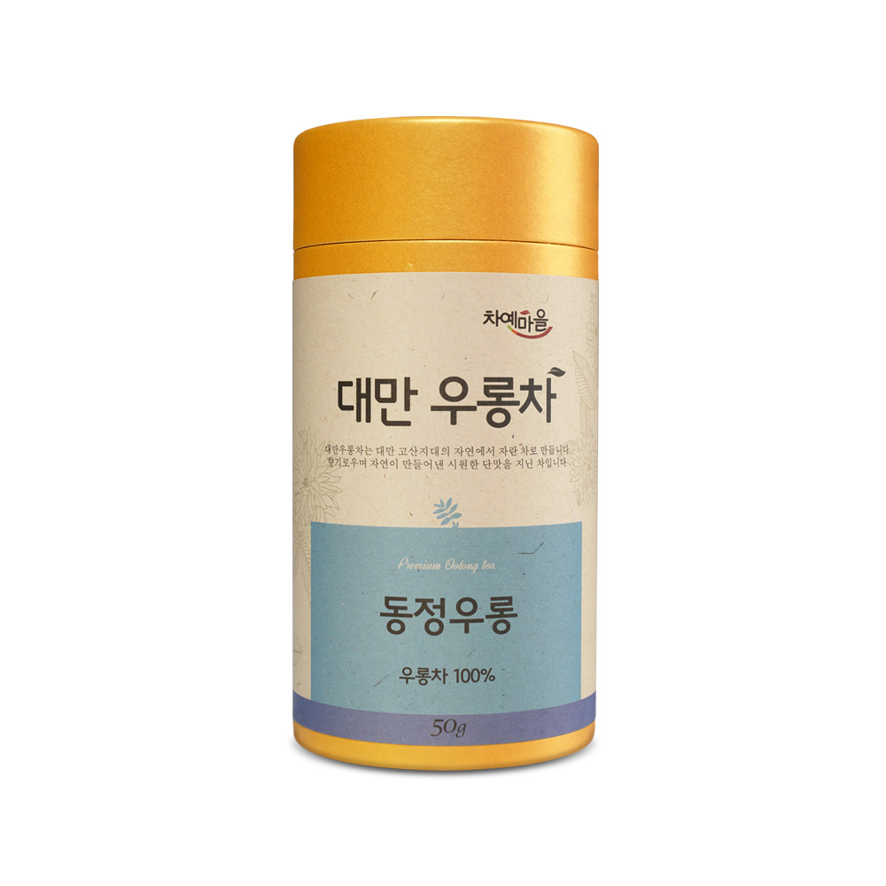 2026년햇차 차예마을 대만 우롱차 동정우롱차 50g, 6개 - 상품 이미지