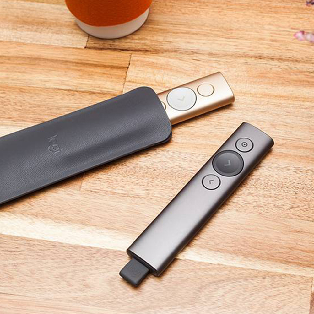 [국내정발] 로지텍코리아 스포트라이트 레이저 포인터 포인트 무선 프리젠터 PPT 피피티 리모컨