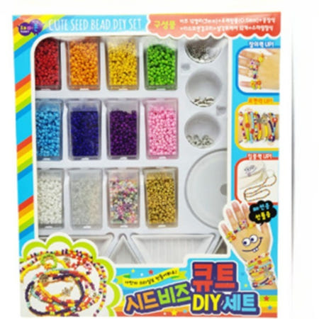 비즈만들기 비즈공예 목걸이 구슬 팔찌만들기 집콕놀이