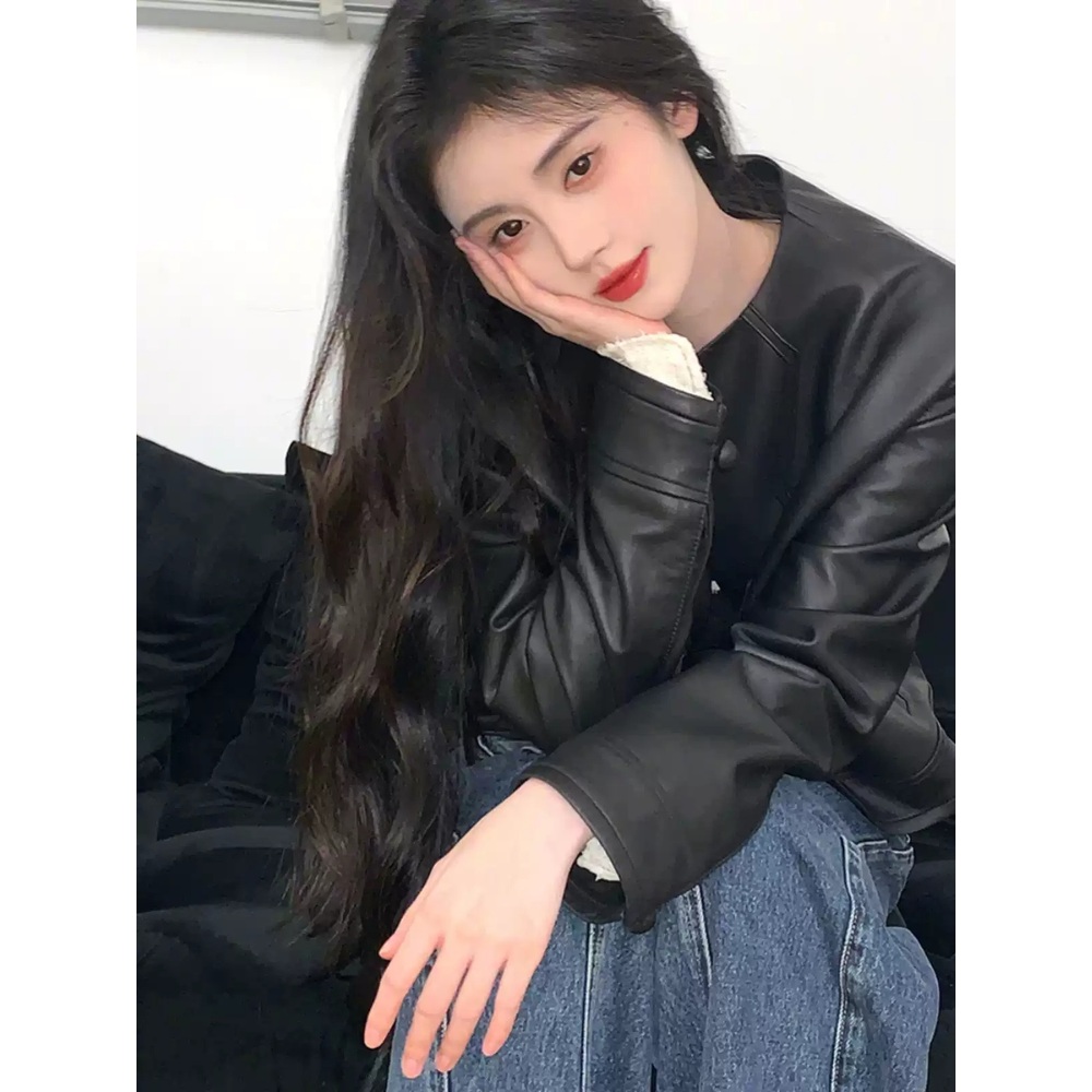 집대성 37화 트와이스 쯔위 자켓 블랙 레더 루즈핏 의상 옷 패션 - 상세 이미지 3