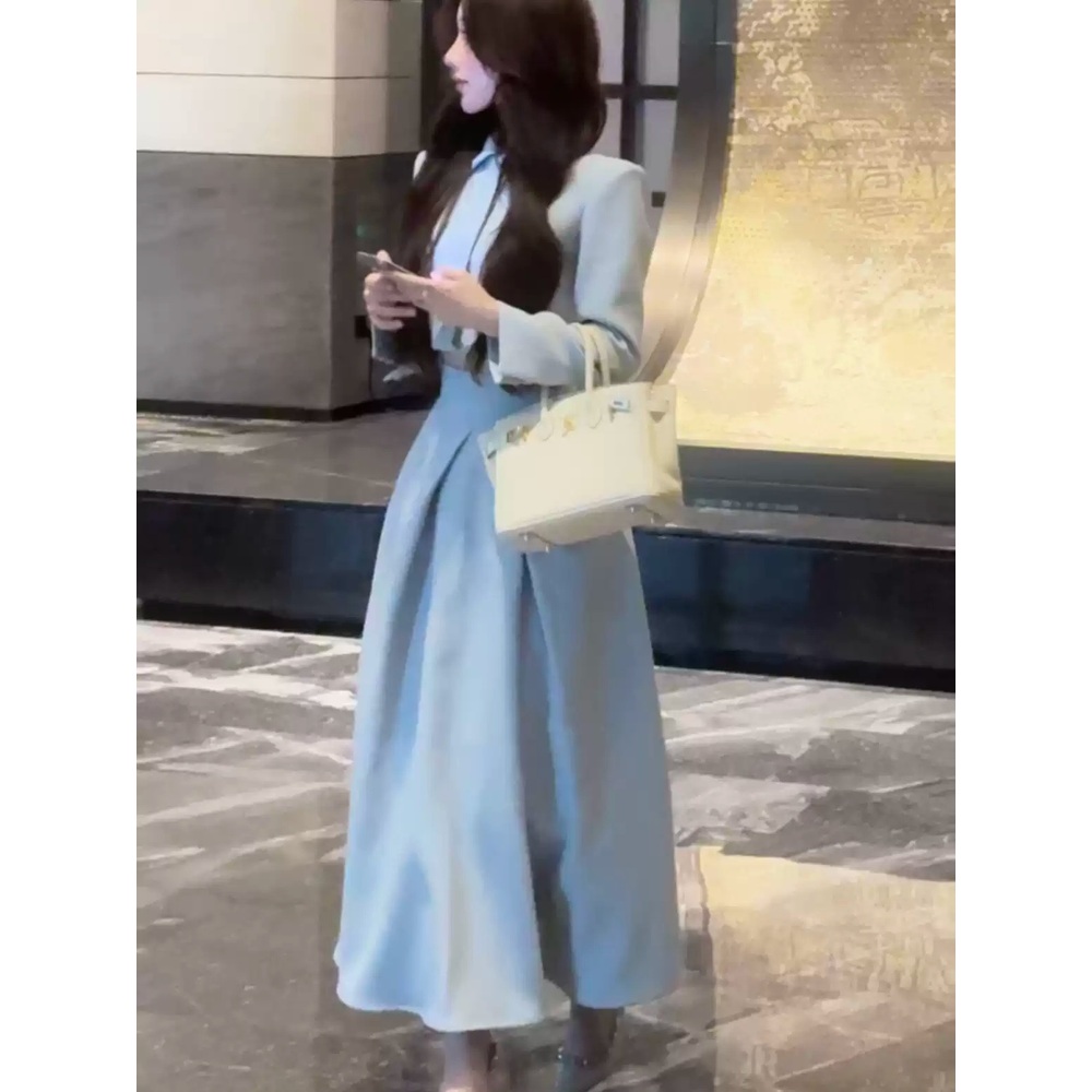 사랑은 외나무다리에서 11화 정유미 투피스 정장 윤지원 하객룩 면접 의상 옷 패션 - 상세 이미지 3