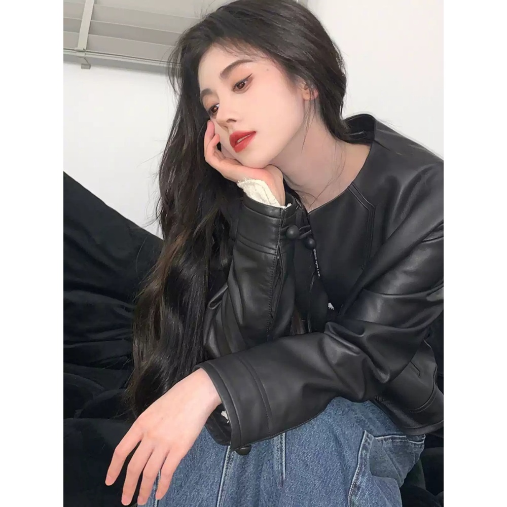 집대성 37화 트와이스 쯔위 자켓 블랙 레더 루즈핏 의상 옷 패션 - 상세 이미지 4