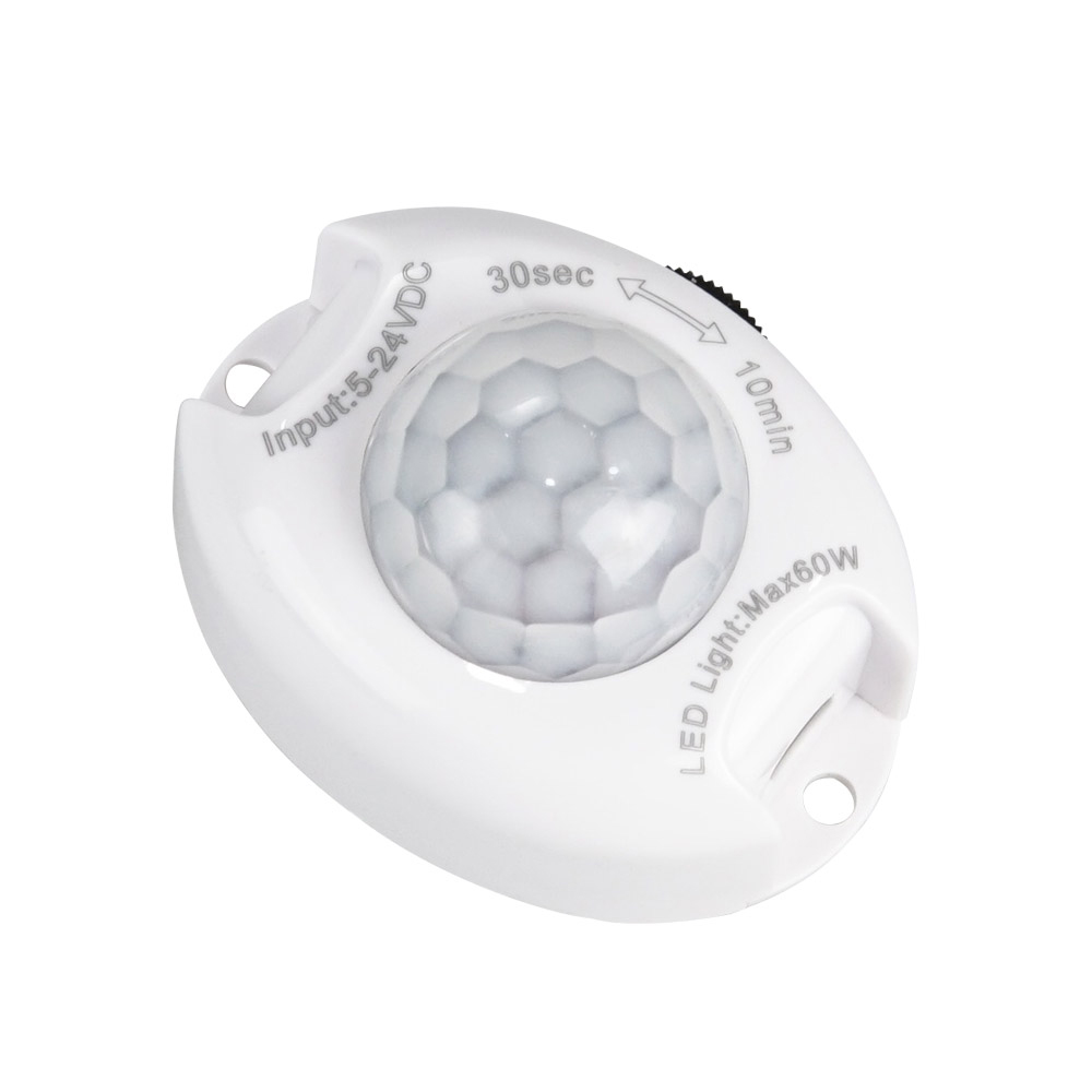 LED 모션 감지 센서 DC 전원 30초~10분 PIR 패시브 적외선 : 비트전산