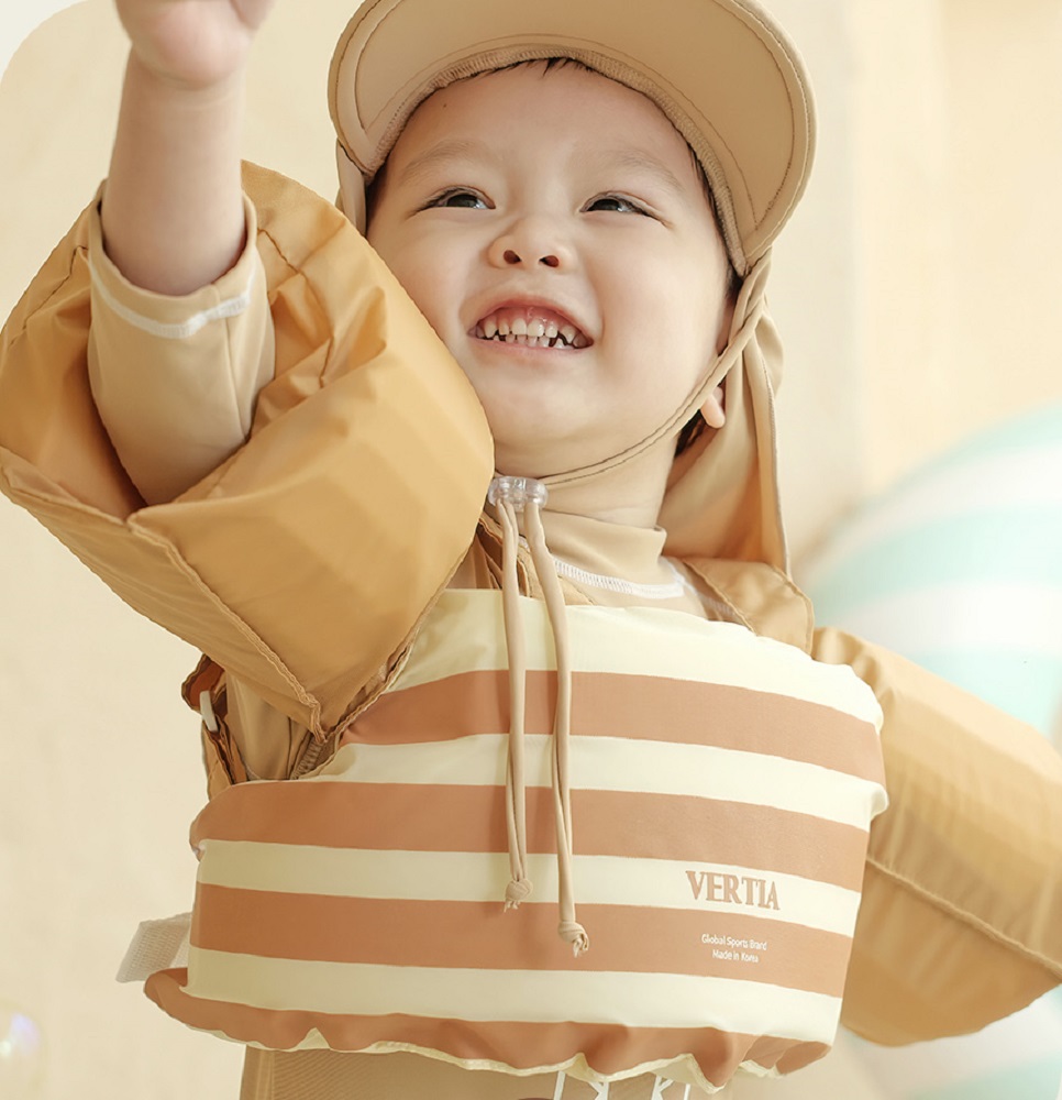 베베샤 유아 암링자켓 아기 팔튜브 물놀이 구명조끼 - 상세 이미지 4