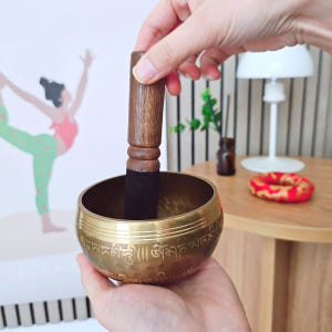 아티스트힐러 싱잉볼 요가종 명상종 풀문 씽잉볼 프리미엄S 9.5cm세트 실사용 후기 | 효과 있을까? - 상품 이미지 1