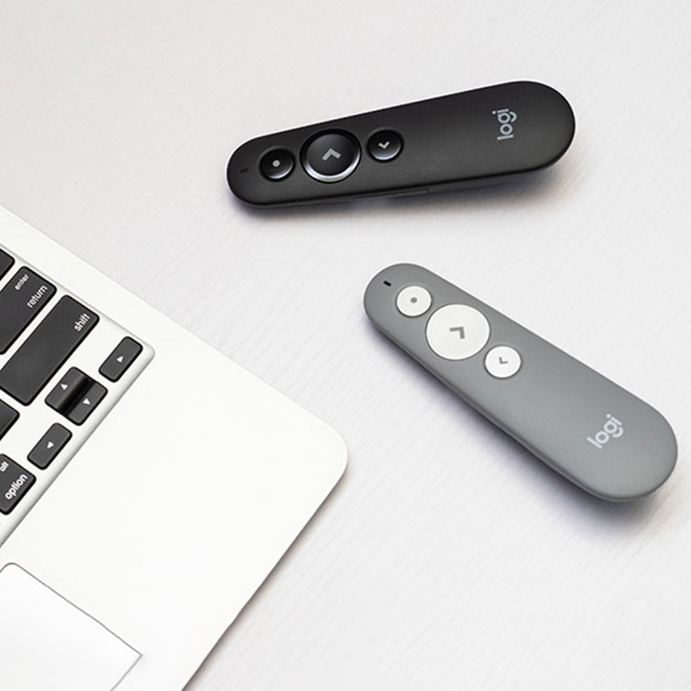 [국내정발] 로지텍코리아 R500S 레이저 포인터 포인트 무선 프리젠터 PPT 피피티 리모컨