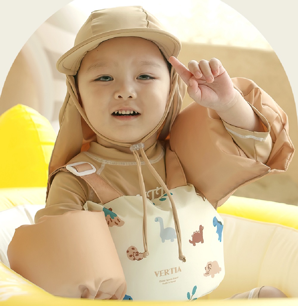 베베샤 유아 암링자켓 아기 팔튜브 물놀이 구명조끼 - 상품 이미지