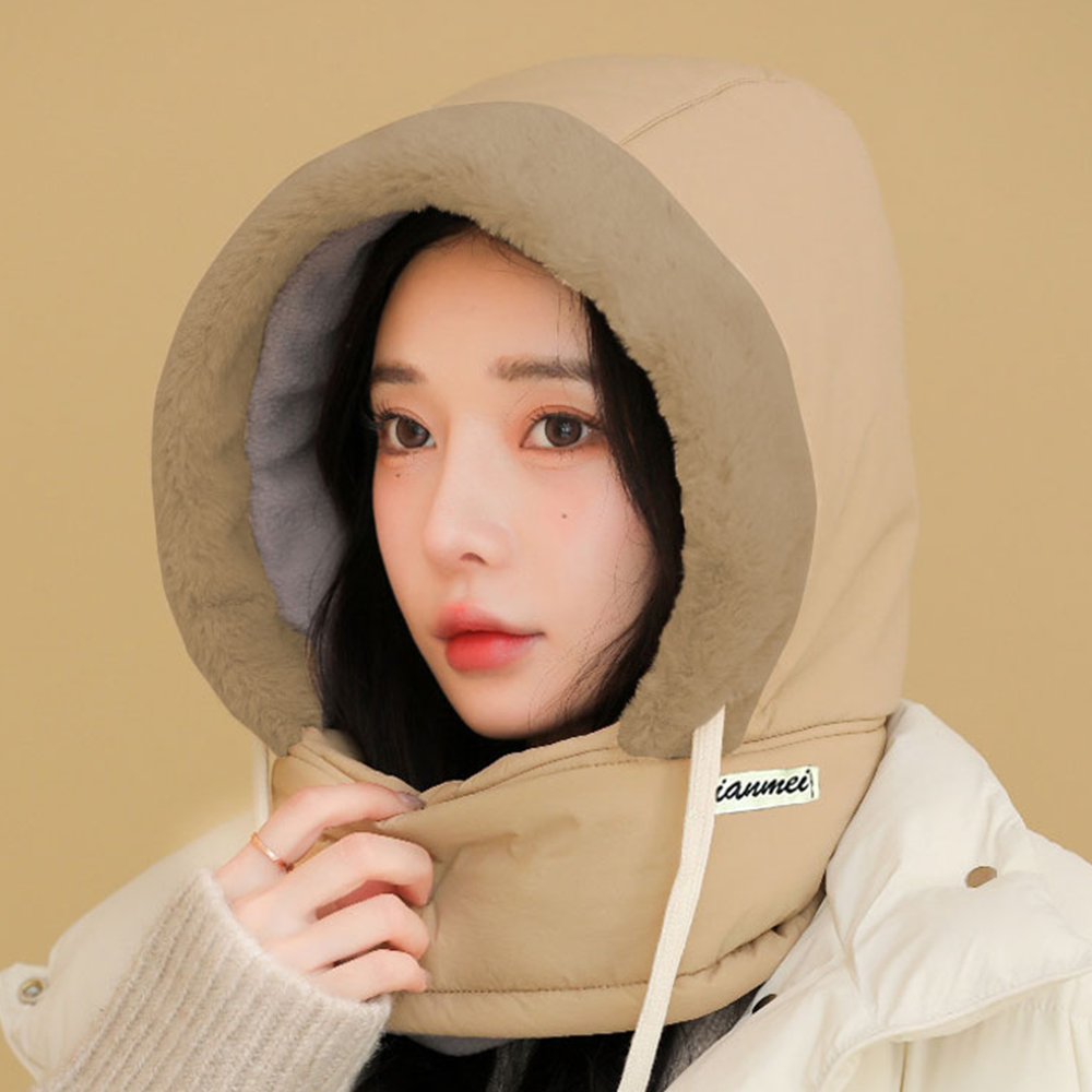 겨울 테니스 운동 기모 마스크 바라클라바 경량패딩 후드 넥워머 올인원 방한용품 동호회 - 상세 이미지 2