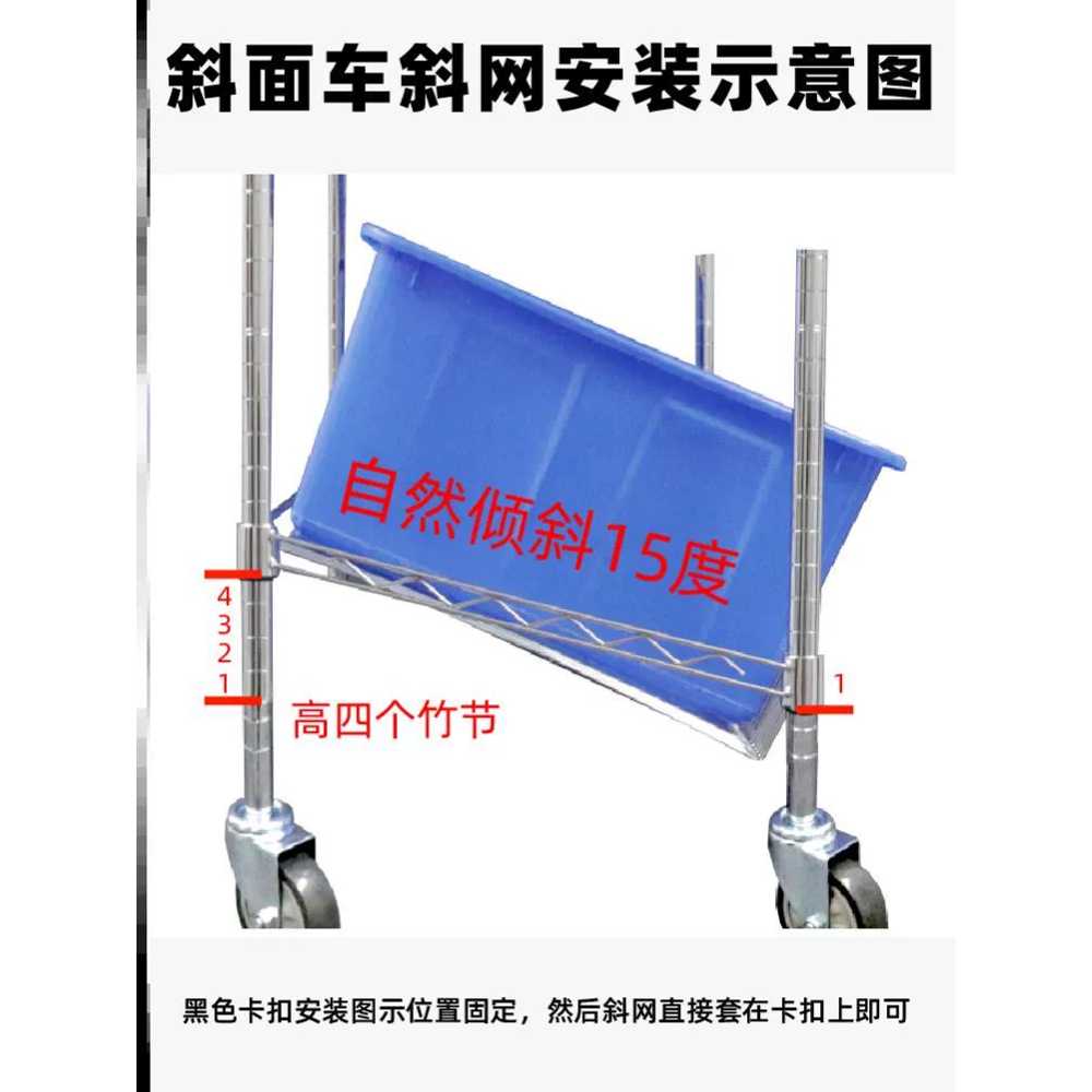 업소용 피킹카트 물류 창고 운반 구르마 창고 자재 평면 120x45x170cm - 상세 이미지 2