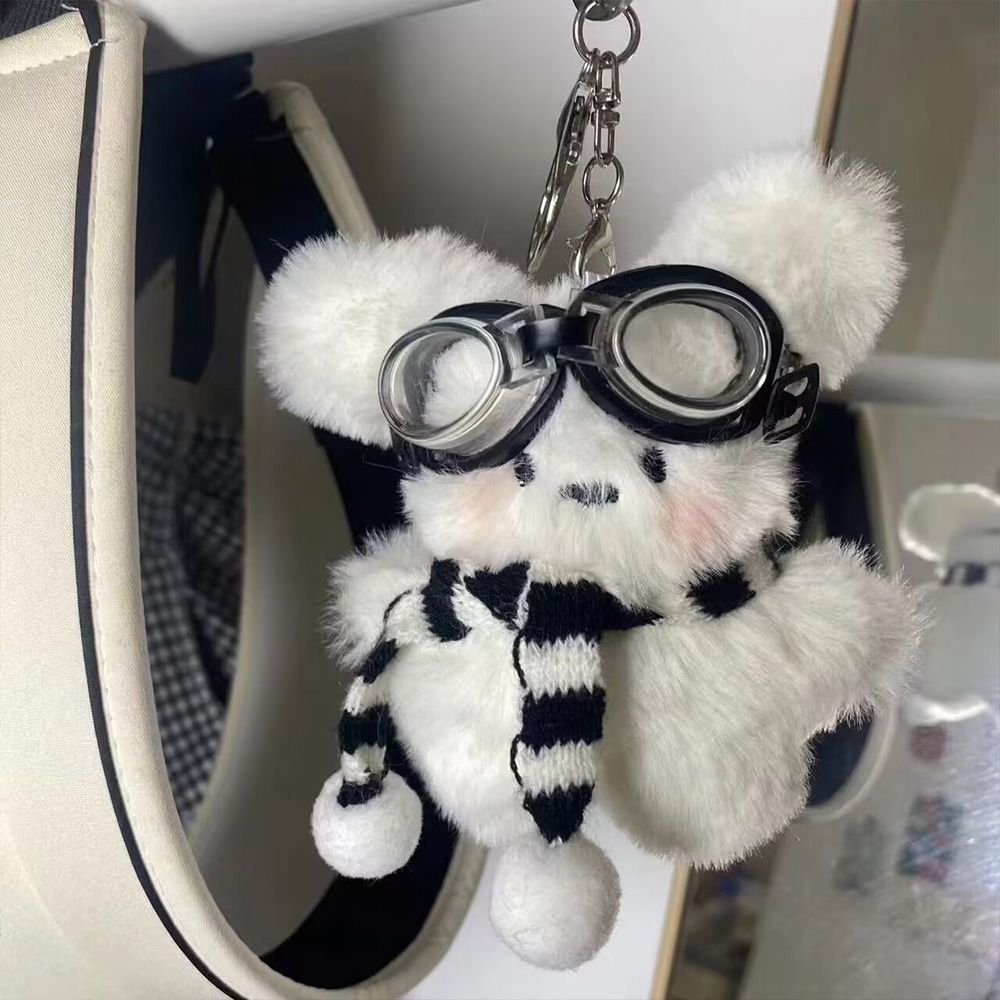 말티즈 키링 강아지 인형 토끼인형키링 옷 봉제인형 백참 봉제키링 백꾸 가방키링 백팩키링 - 상세 이미지 5