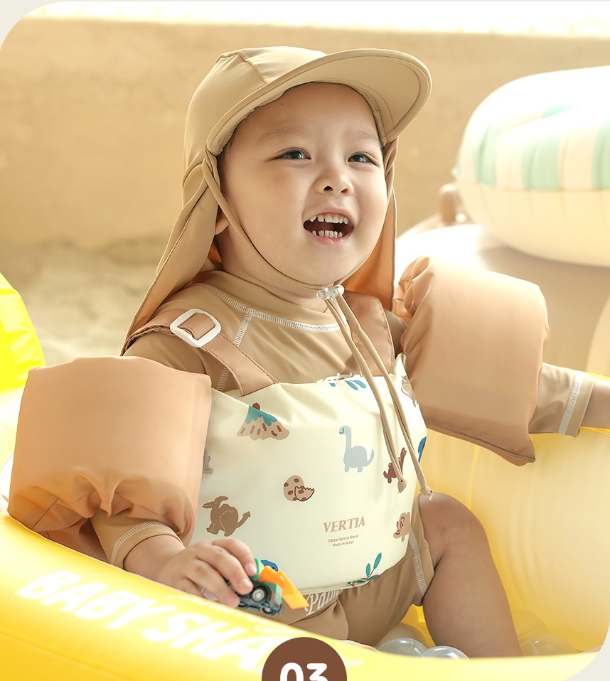 베베샤 유아 암링자켓 아기 팔튜브 물놀이 구명조끼 이미지 7