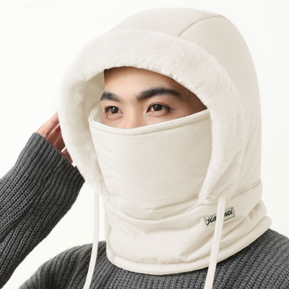 겨울 테니스 운동 기모 마스크 바라클라바 경량패딩 후드 넥워머 올인원 방한용품 동호회 - 상세 이미지 4