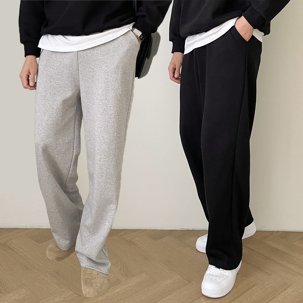 1+1 스웻팬츠 스웨트와이드팬츠 - 상품 이미지