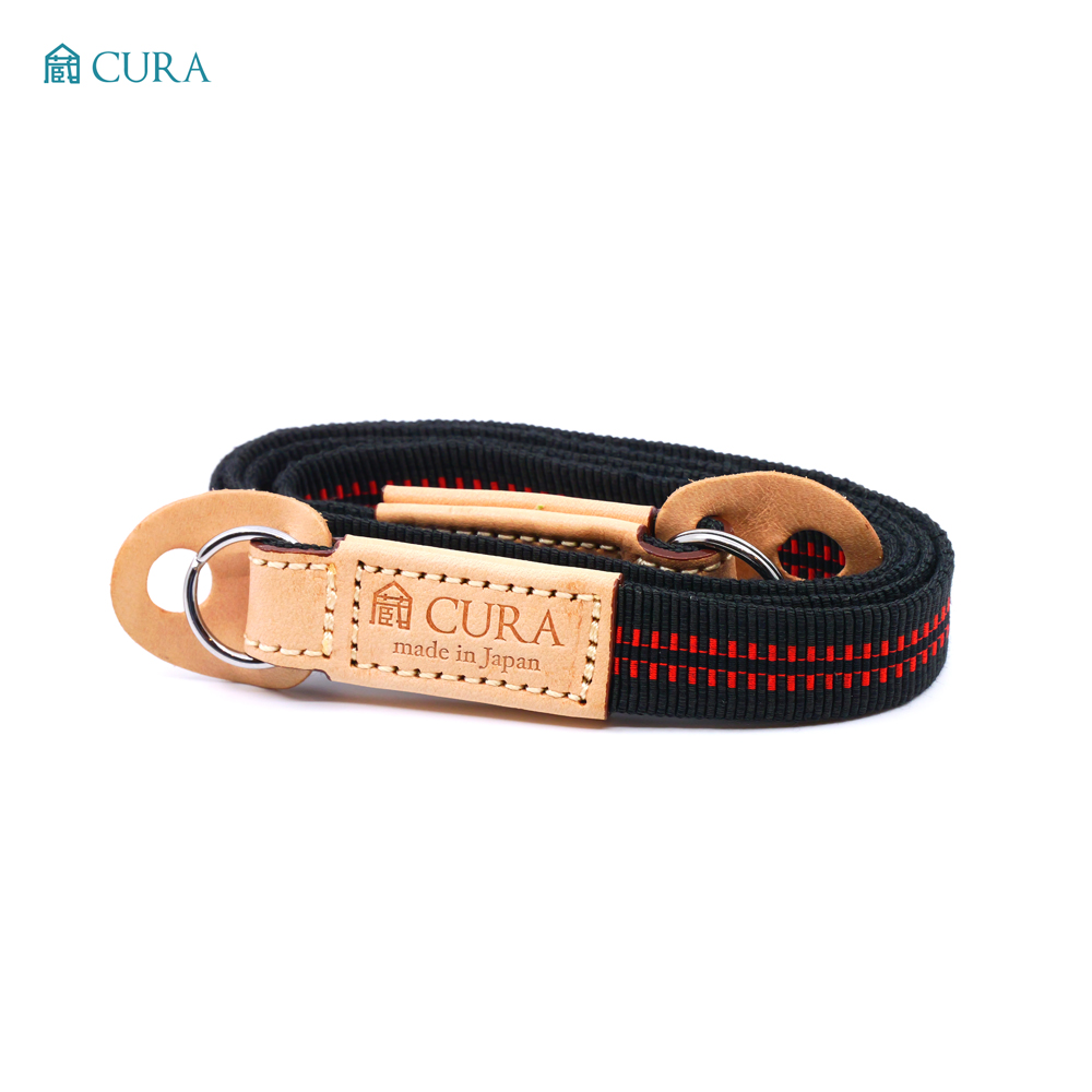 [CURA] 사나다 스트랩 90cm (블랙/레드) / 카메라 넥스트랩 - 상세 이미지 3