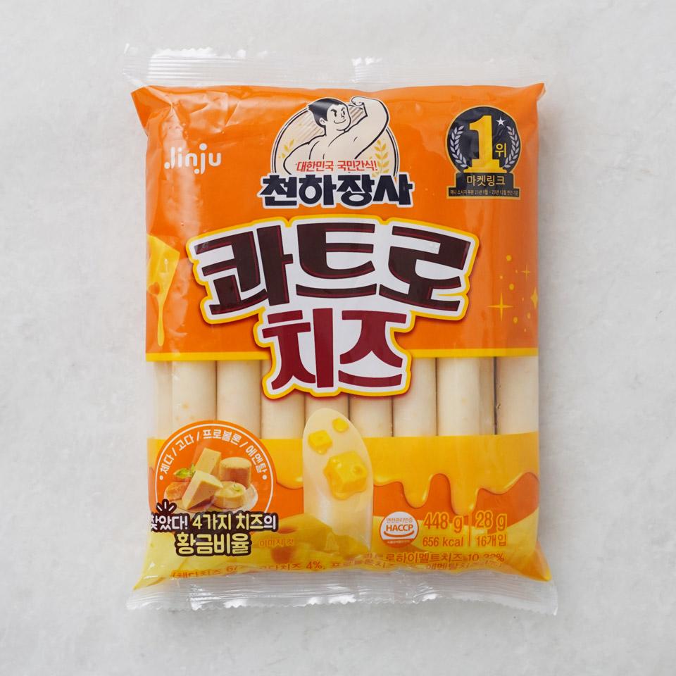 메가마트 진주햄 천하장사 치즈 소시지 448g - 메인 이미지