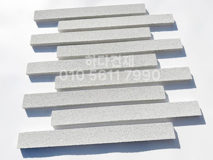 아이브 모노타일 500x50x20T 올화이트 / 하다건재 와이드벽돌타일