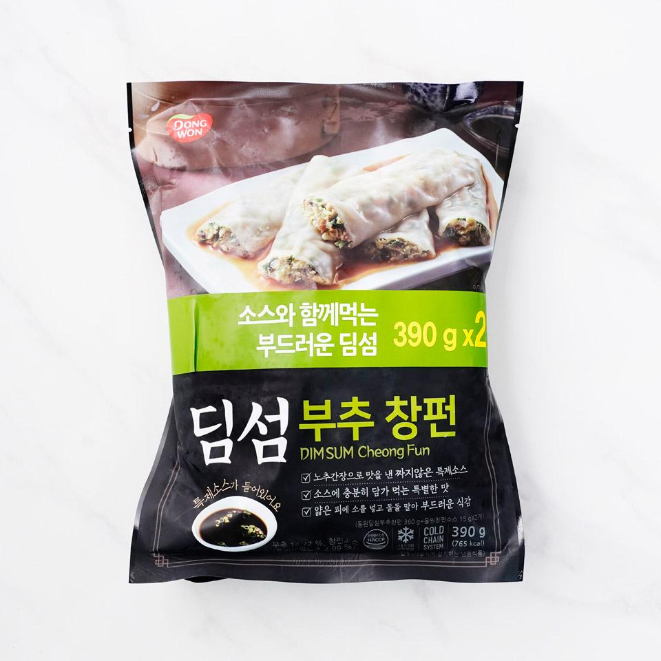 메가마트 동원 딤섬 부추 창펀  390x2 - 상품 이미지