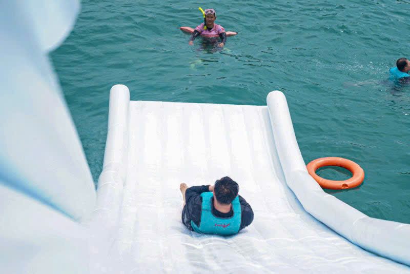 나트랑 호핑투어 크레이지 요트 미니비치 투어 무제한 맥주와 BBQ파티