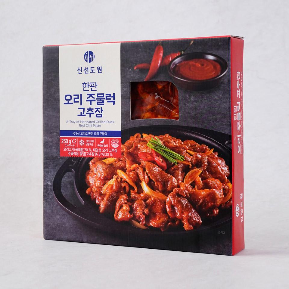 메가마트 신선도원 한판 오리주물럭 고추장 250gx2 - 상세 이미지 2