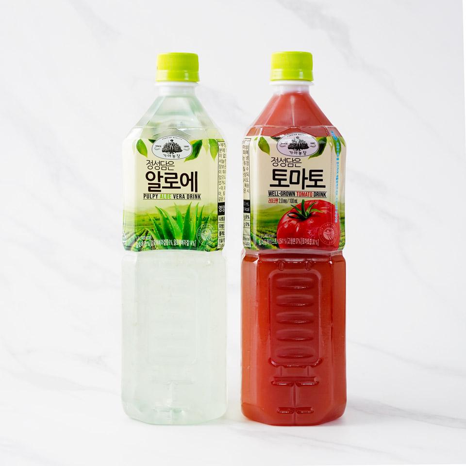 메가마트 웅진 가야농장 정성담은 토마토 주스 1,000ml - 상세 이미지 2