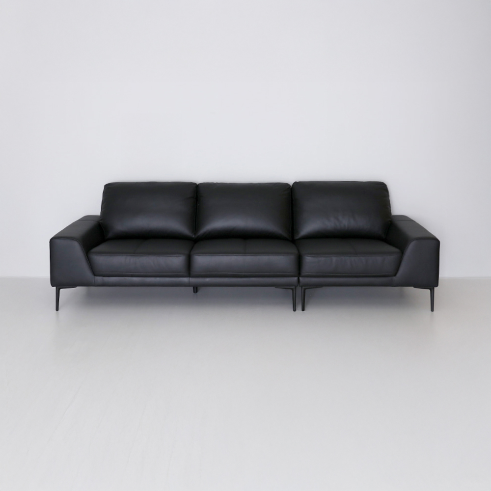 BERINO 4인 가죽소파 일반형 바닐라 3832.8708